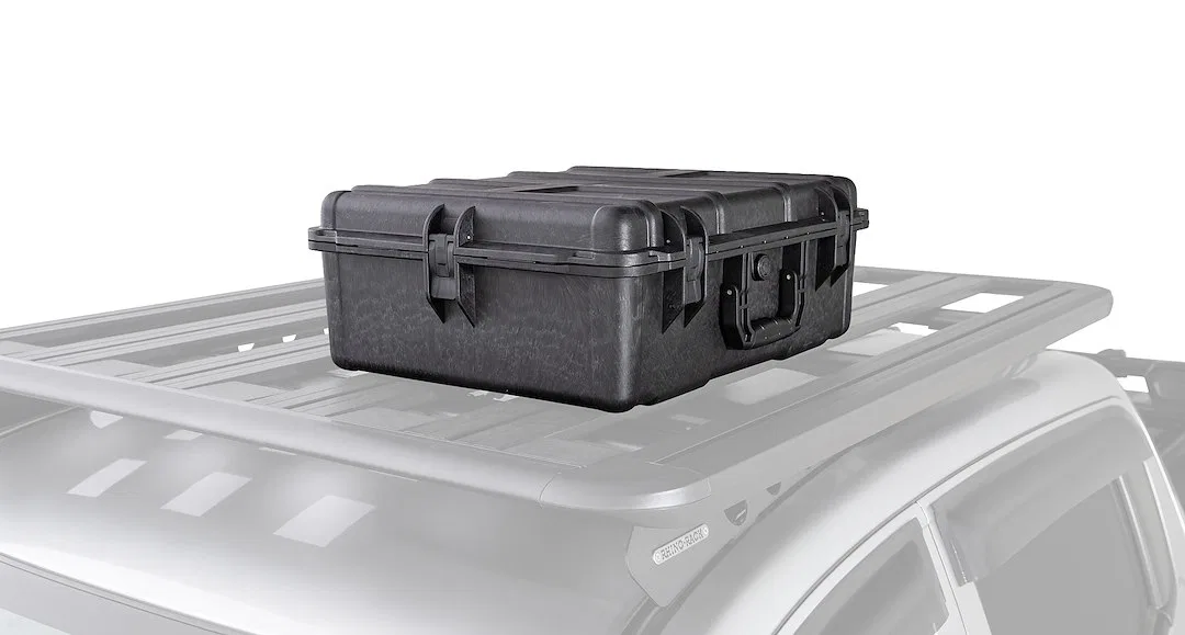 61028 – RHINO RACK Cargo Carrier, Box Style Compatible With Rhino-Rack Platforms 1.7 Cubic Foot Capacity 24.3 Inch Le...